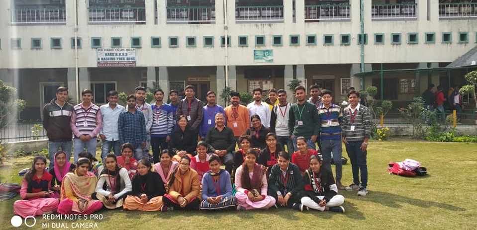 45 students of the Sanskrit department are selected by the National Sanskrit Institute, New Delhi for the scholership.