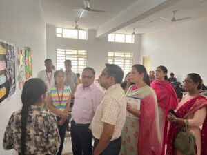 वाणिज्य विभाग द्वारा  महिला सशक्तिकरण,  नई शिक्षा नीति नामक शीर्षक पर क्लासरूम एक्टिविटी