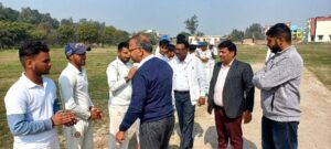कॉलेज की क्रिकेट टीम ने इंटर कॉलेज प्रतियोगिता में डीएवी कॉलेज ,पेहवा को 90 रन से हराकर फाईनल लीग दौर में प्रवेश किया