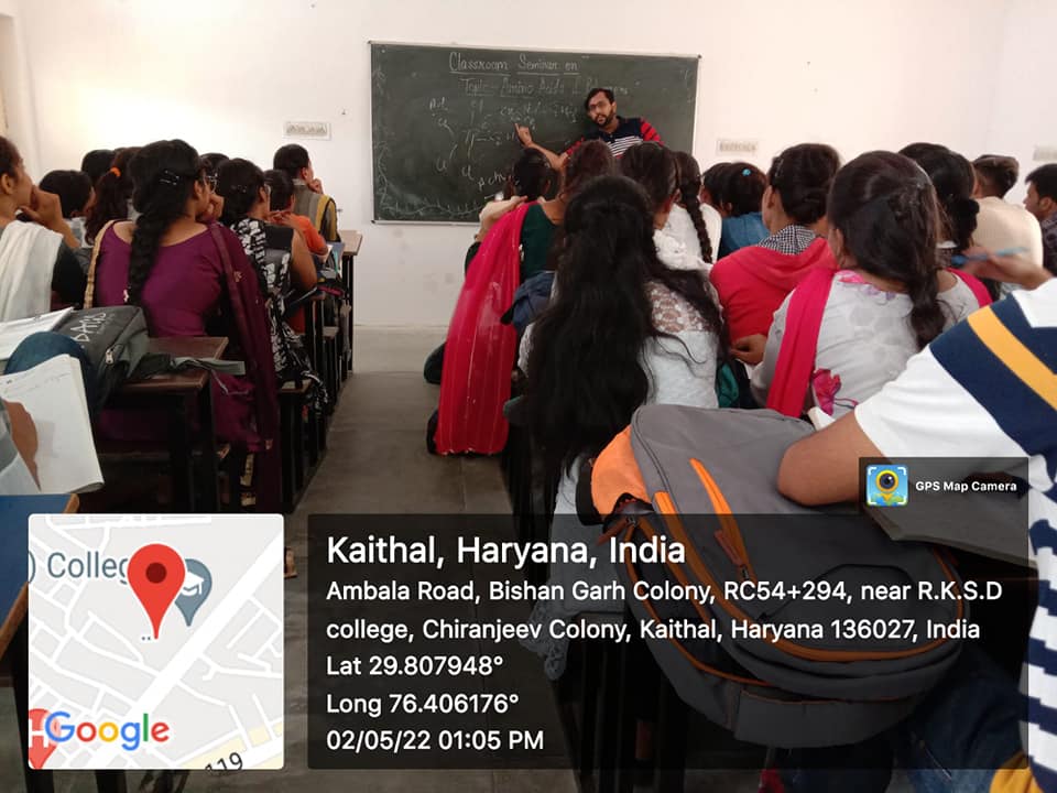 Class-room Seminar on topic” Amino acids and Polymers”