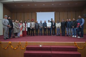 In Collaboration with Sports Wing Art of Living workshop held over Importance of meditation, Management of sports management and Adverse effects of steroids on players