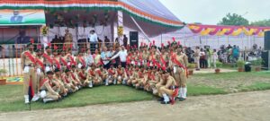 Participation of NCC Cadets in Independence Day Celebration