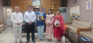 राष्ट्रीय यूथ पार्लियामेंट हेतु चयन