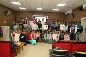 गुरु तेग बहादुर जी का जीवन-दर्शन एवं फिलॉसफी” विषय पर एक्सटेंशन लेक्चर आयोजित